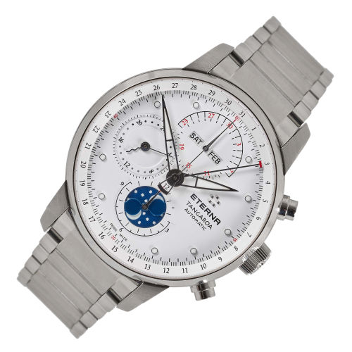 ETERNA : Herrenarmbanduhr 'Tangaroa Moonphase Chronograph' (DOBIASCHOFSKY AUKTIONEN AG)