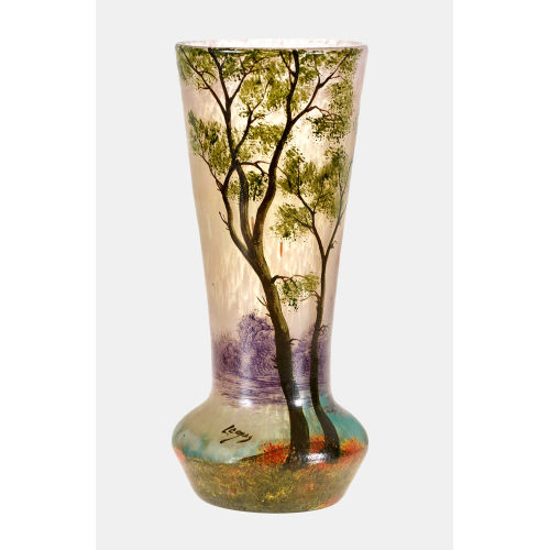 AUGUSTE JEAN FRAN�OIS LEGRAS : Vase, St. Denis, um 1920 (DOBIASCHOFSKY AUKTIONEN AG)