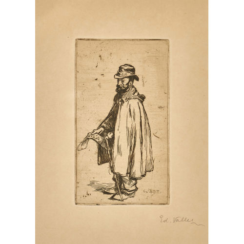 �DOUARD VALLET : 'Marchand de journaux' (DOBIASCHOFSKY AUKTIONEN AG)