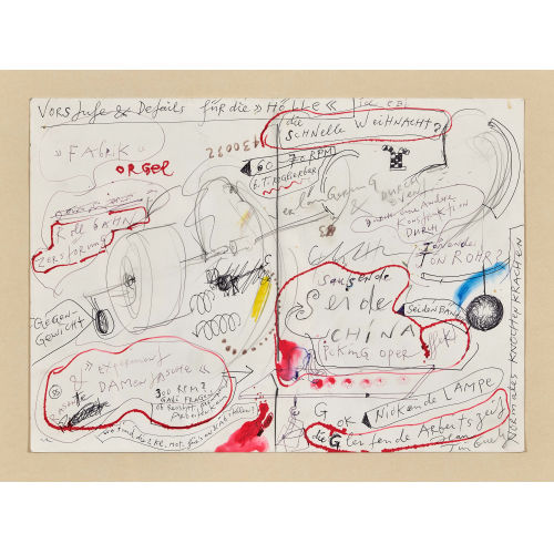 JEAN TINGUELY : 'Vorstufe & Details f�r die 'H�lle'' (DOBIASCHOFSKY AUKTIONEN AG)