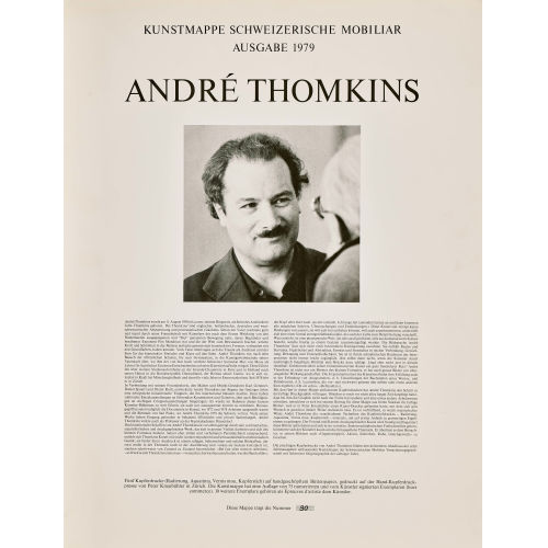 ANDR� THOMKINS : 'Kunstmappe Schweizerische Mobiliar Ausgabe 1979' (DOBIASCHOFSKY AUKTIONEN AG)