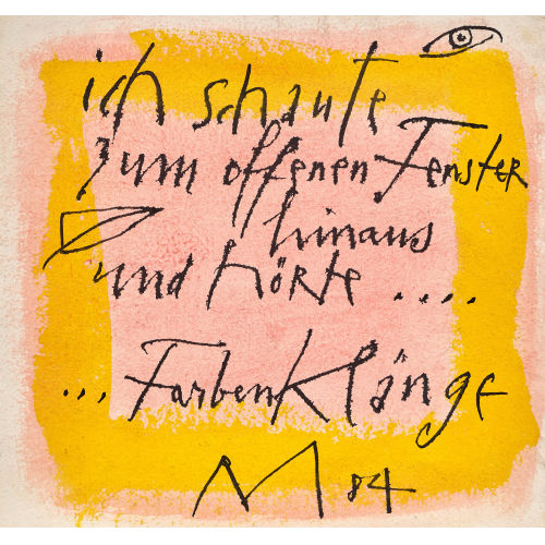 RUDOLF MUMPRECHT : 'Farbenkl�nge' (DOBIASCHOFSKY AUKTIONEN AG)