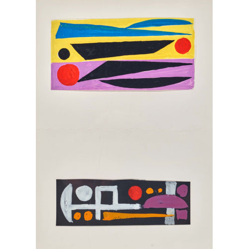 RUDOLF MUMPRECHT : 'Hommage � Herbin' (DOBIASCHOFSKY AUKTIONEN AG)