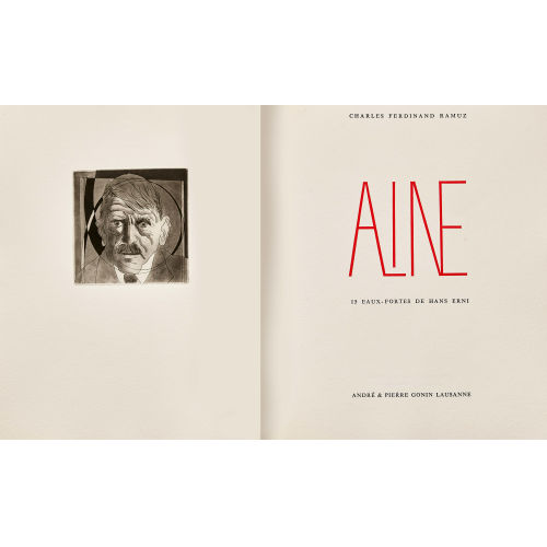 HANS ERNI : Charles Ferdinand Ramuz: 'Aline' (DOBIASCHOFSKY AUKTIONEN AG)
