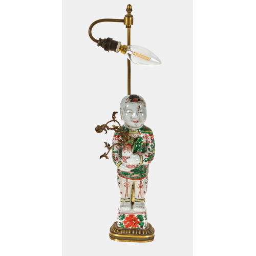 FIGURENLEUCHTE : China, um 1700, Kangxi-Periode (DOBIASCHOFSKY AUKTIONEN AG)