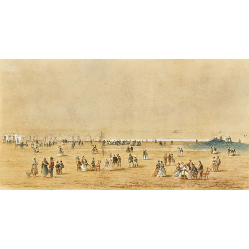 19. JH. FRANKREICH : Strandgesellschaft (DOBIASCHOFSKY AUKTIONEN AG)