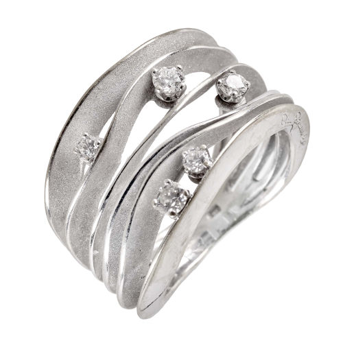 BRILLANT-RING : Annamaria Cammilli, 'Dune', Florenz (DOBIASCHOFSKY AUKTIONEN AG)