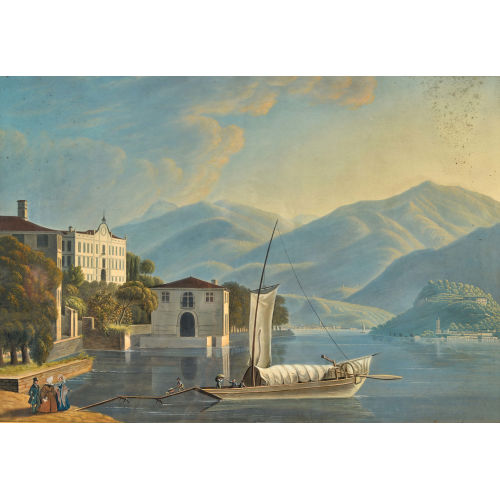 19. JH. ITALIEN : Villa Carlotta am Comersee (DOBIASCHOFSKY AUKTIONEN AG)
