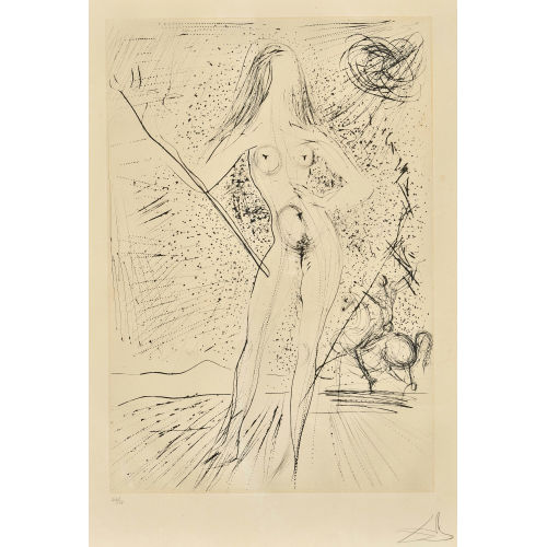 SALVADOR DAL� : 'Sternen-Venus mit Picador' (DOBIASCHOFSKY AUKTIONEN AG)