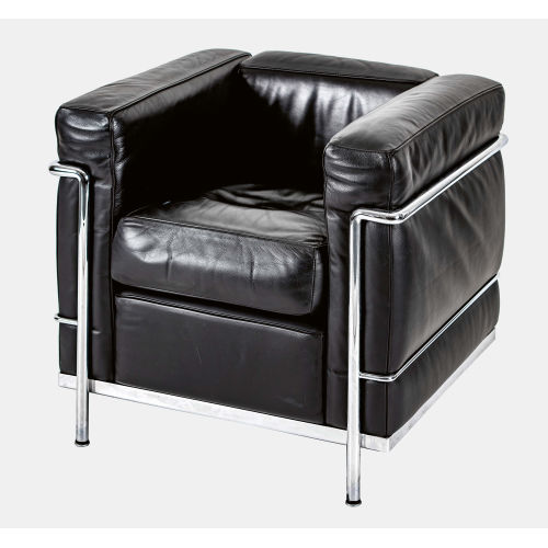 CHARLES-�DOUARD) LE CORBUSIER (EIGTL. JEANNERET : Sessel 'Grand Confort LC2' (Ausf�hrung Cassina) (DOBIASCHOFSKY AUKTIONEN AG)