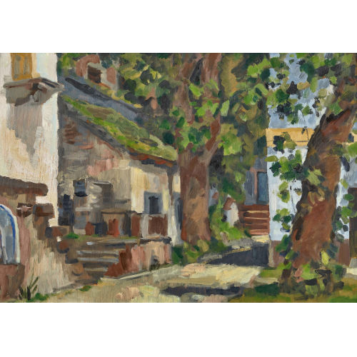EMILIO MARIA BERETTA : 'Grotti di Gordevio' (DOBIASCHOFSKY AUKTIONEN AG)