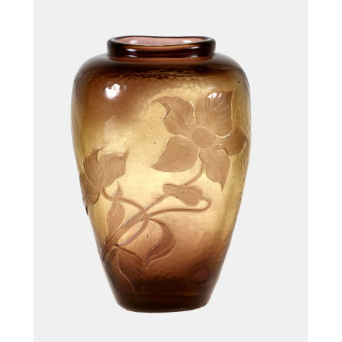 �MILE GALL� : Vase, Nancy, um 1890 (DOBIASCHOFSKY AUKTIONEN AG)