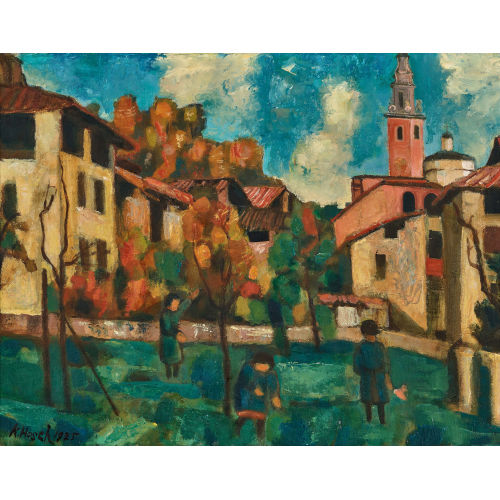 KARL HOSCH : Tessiner Stadtpark (DOBIASCHOFSKY AUKTIONEN AG)