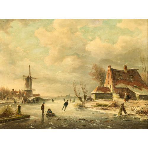 NICOLAAS JOHANNES ROOSENBOOM : Eisvergn�gen (DOBIASCHOFSKY AUKTIONEN AG)