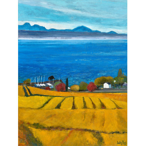 KATHY (EIGTL. THYS-BILL THYS : Herbstliche Seeansicht (DOBIASCHOFSKY AUKTIONEN AG)