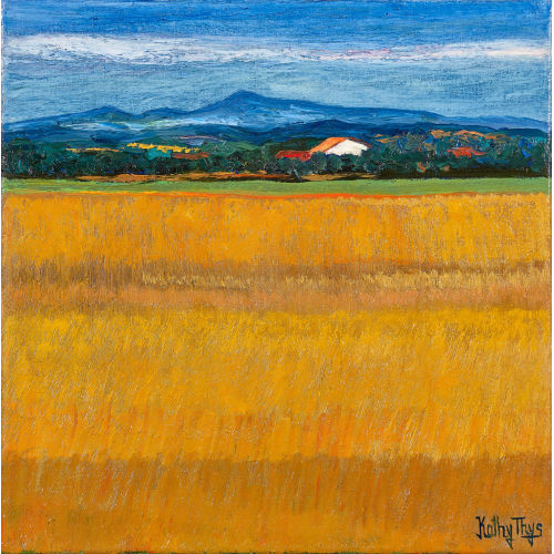 KATHY (EIGTL. THYS-BILL THYS : Feld in der Provence (DOBIASCHOFSKY AUKTIONEN AG)