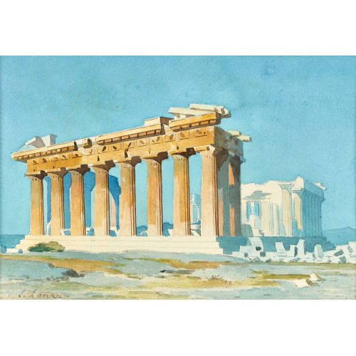 VINCENZO LANZA : Der Parthenon (DOBIASCHOFSKY AUKTIONEN AG)
