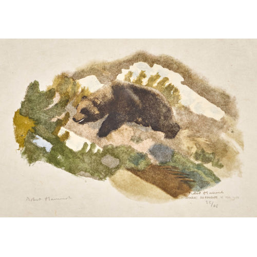 ROBERT HAINARD : 'Ours courant en montant' (DOBIASCHOFSKY AUKTIONEN AG)