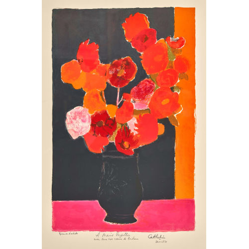 BERNARD CATHELIN : Mohnblumen (DOBIASCHOFSKY AUKTIONEN AG)
