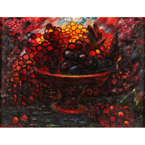 ANDR� JEAN EVARD : Coupe de fruits (DOBIASCHOFSKY AUKTIONEN AG)