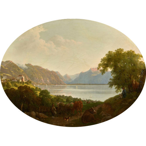 LOUIS SAMUEL CARRARD : 'Castellum Du Ch�telard' (DOBIASCHOFSKY AUKTIONEN AG)