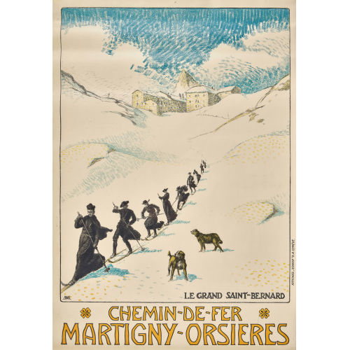 ALBERT MURET : 'Chemin-de-Fer Martigny-Orsi�res' (DOBIASCHOFSKY AUKTIONEN AG)