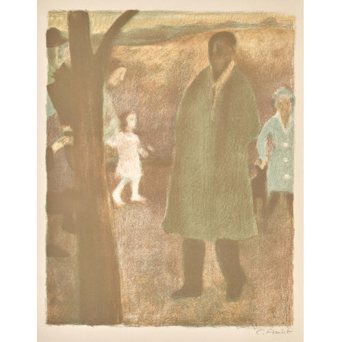 CUNO AMIET : 'Der Spaziergang' (DOBIASCHOFSKY AUKTIONEN AG)