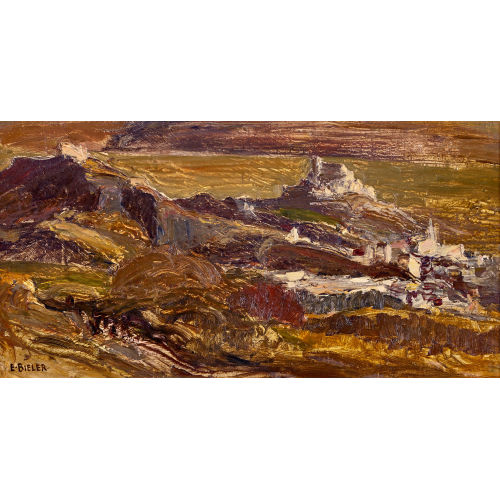 ERNEST BI�LER : Le ch�teau de Tourbillon et la basilique de Val�re (DOBIASCHOFSKY AUKTIONEN AG)