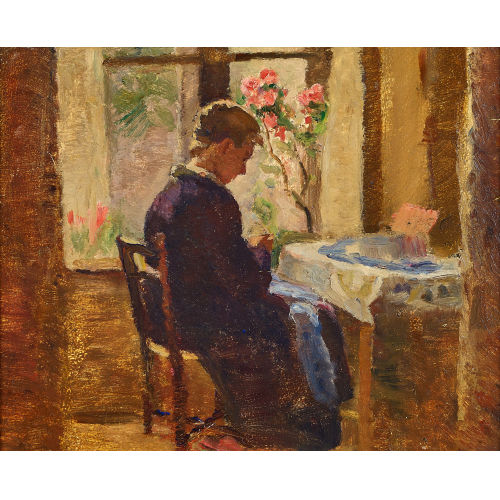 19./20. JH. FRANKREICH : Femme assise (DOBIASCHOFSKY AUKTIONEN AG)