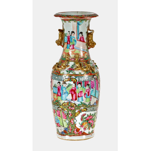 VASE : China, Kanton, Ende 19. Jh (DOBIASCHOFSKY AUKTIONEN AG)