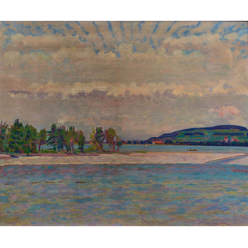 MAX EUGEN BRACK : Seelandschaft (DOBIASCHOFSKY AUKTIONEN AG)