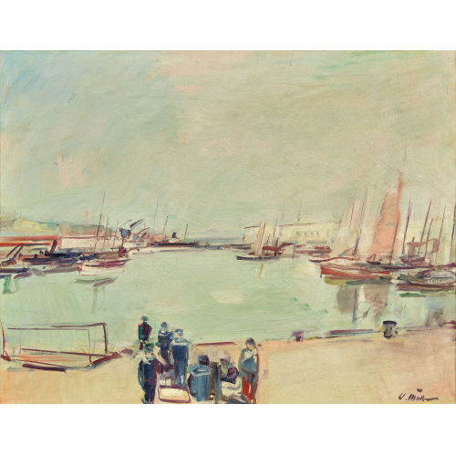 WALTER EMIL M�LLER : Der Hafen (DOBIASCHOFSKY AUKTIONEN AG)