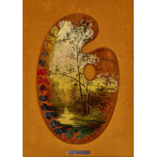 JAKOB LORENZ R�DIS�HLI : Baum am Ufer (DOBIASCHOFSKY AUKTIONEN AG)