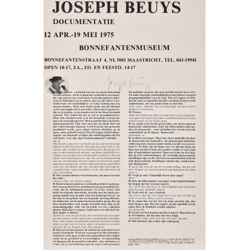 JOSEPH BEUYS : 'Joseph Beuys, Dokumentatie' (DOBIASCHOFSKY AUKTIONEN AG)