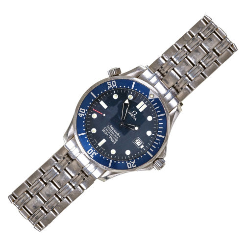 OMEGA : Herrenarmbanduhr 'Seamaster Professional' (DOBIASCHOFSKY AUKTIONEN AG)