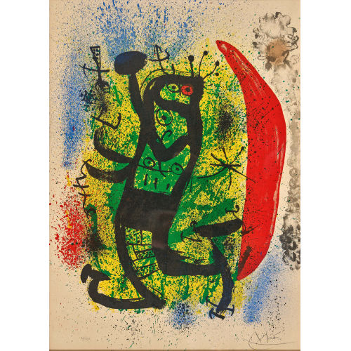 JOAN MIR� : 'Homard' (Kunst f�r Forschung) (DOBIASCHOFSKY AUKTIONEN AG)