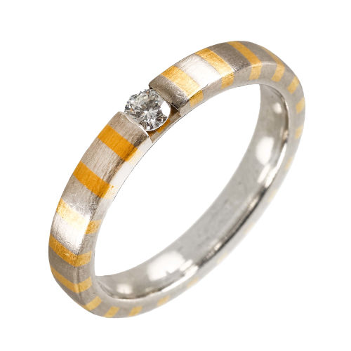 SOLITAIRE-RING : (DOBIASCHOFSKY AUKTIONEN AG)