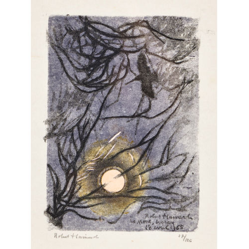 ROBERT HAINARD : 'B�casse et pleine lune' (DOBIASCHOFSKY AUKTIONEN AG)