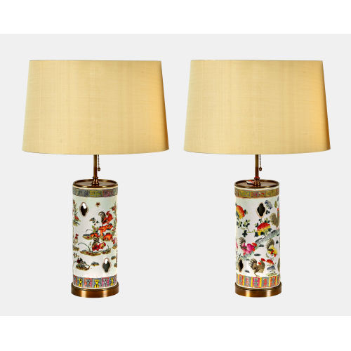PAAR LAMPEN : China, 20. Jh (DOBIASCHOFSKY AUKTIONEN AG)