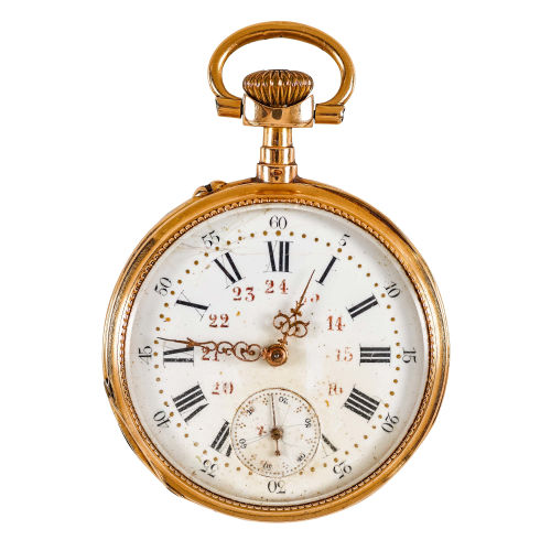 L�PINE-TASCHENUHR : LeCoultre & Co., Le Sentier (DOBIASCHOFSKY AUKTIONEN AG)