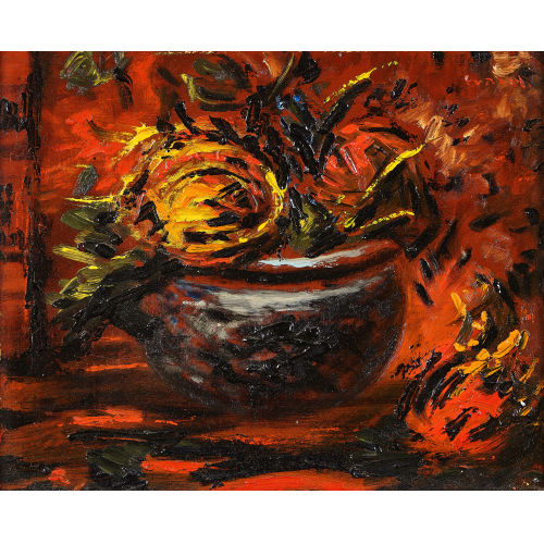 ANDR� JEAN EVARD : 'Roses de feu' (DOBIASCHOFSKY AUKTIONEN AG)