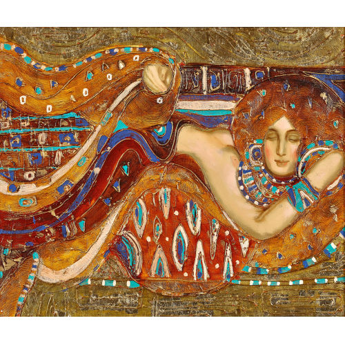 EVGENY VIKTOROVICH TITOV : Femme endormie (DOBIASCHOFSKY AUKTIONEN AG)
