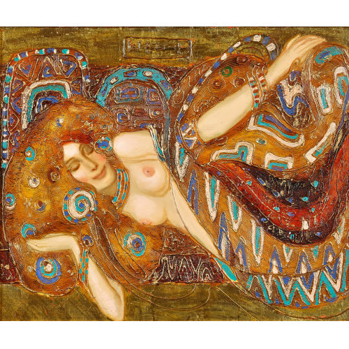 EVGENY VIKTOROVICH TITOV : Femme nue (DOBIASCHOFSKY AUKTIONEN AG)