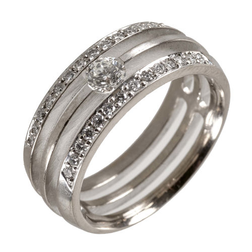 BRILLANT-RING : (DOBIASCHOFSKY AUKTIONEN AG)