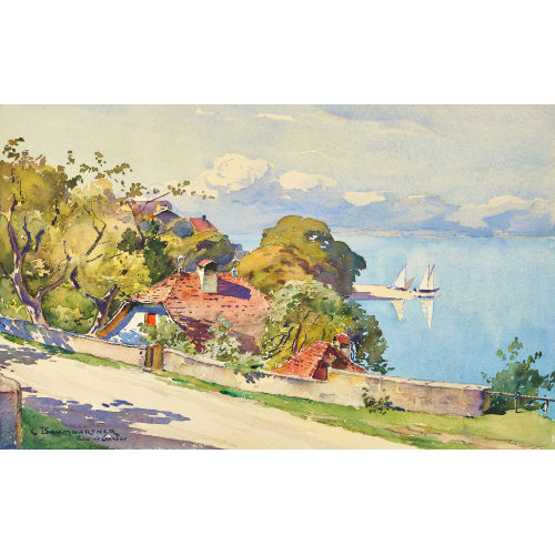 CHRISTIAN BAUMGARTNER : 'Lac de Gen�ve' (DOBIASCHOFSKY AUKTIONEN AG)