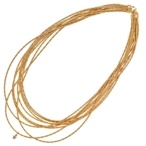 BRILLANT-GOLD-COLLIER : Wellendorff, 'Sonnenglanz', Pforzheim (DOBIASCHOFSKY AUKTIONEN AG)
