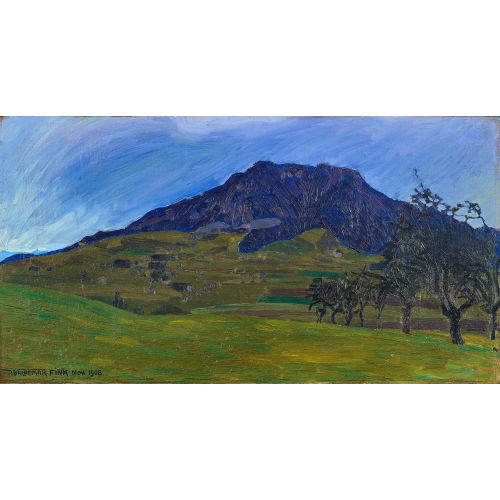 WALDEMAR THEOPHIL FINK : Berglandschaft (DOBIASCHOFSKY AUKTIONEN AG)