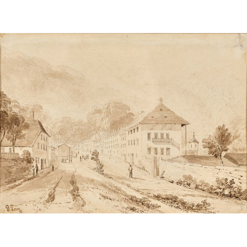 GABRIEL (GEN. LORY FILS) LORY : 'Aiguebelle (Savoy)' (DOBIASCHOFSKY AUKTIONEN AG)