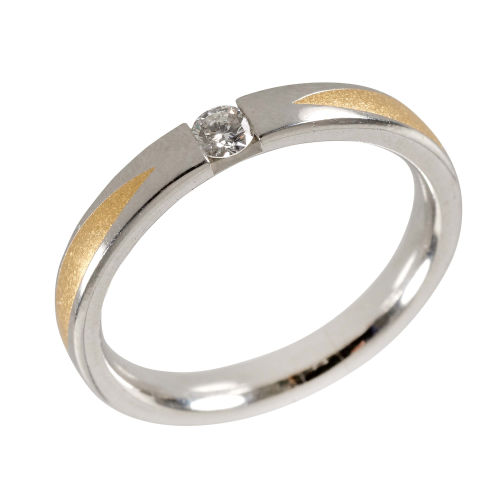 SOLITAIRE-RING : (DOBIASCHOFSKY AUKTIONEN AG)