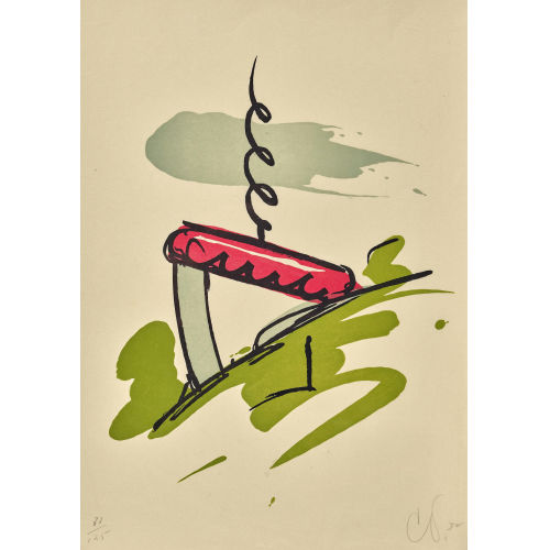 CLAES OLDENBURG : 'The knife in Br�glingen Park' (DOBIASCHOFSKY AUKTIONEN AG)